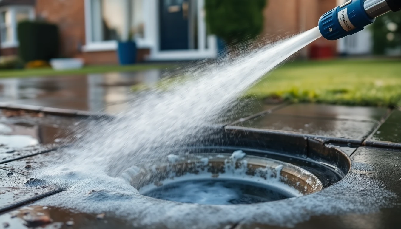 Drain Jetting in Exmouth, Devon