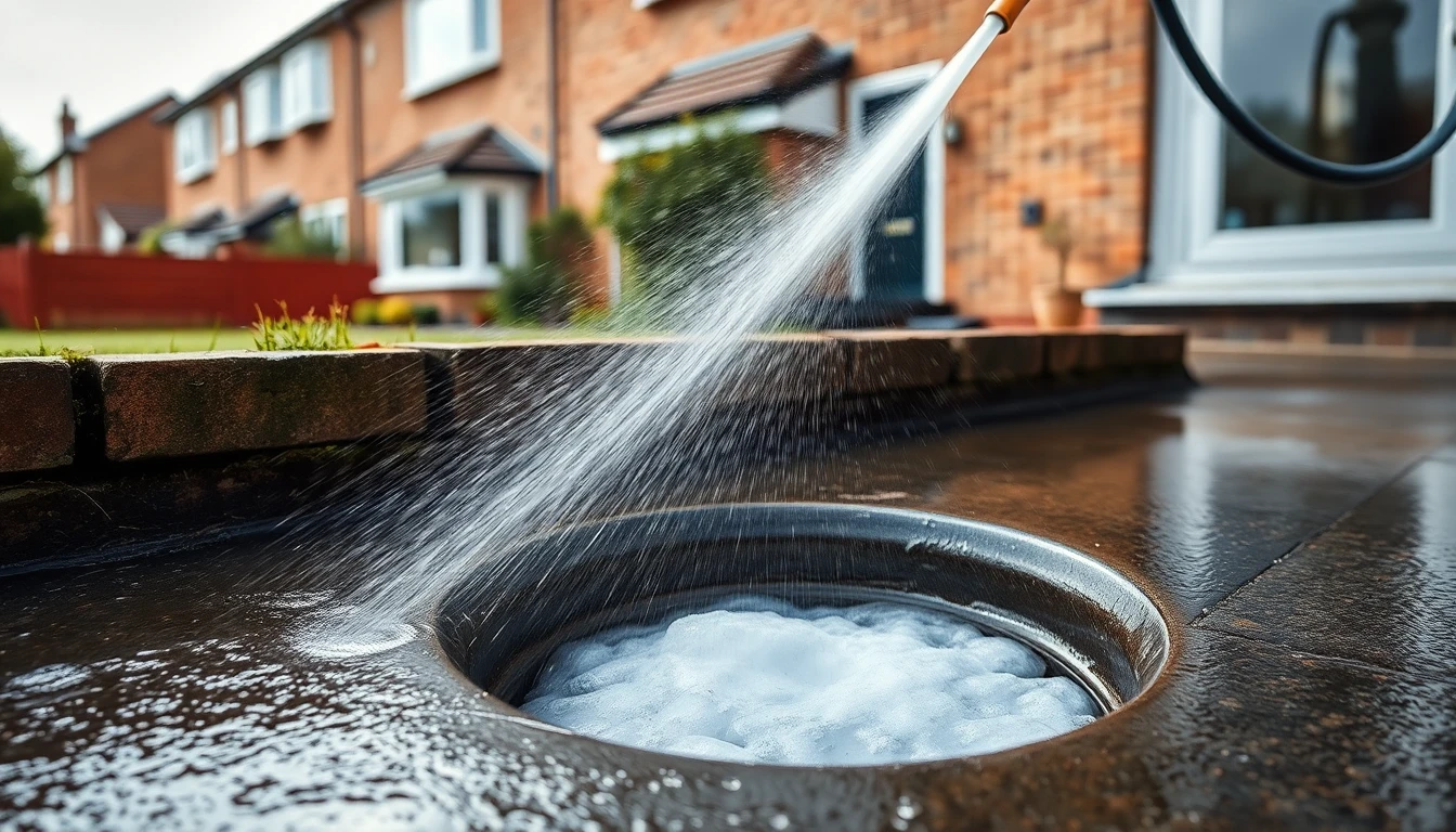 Drain Jetting in Newton Abbot, Devon