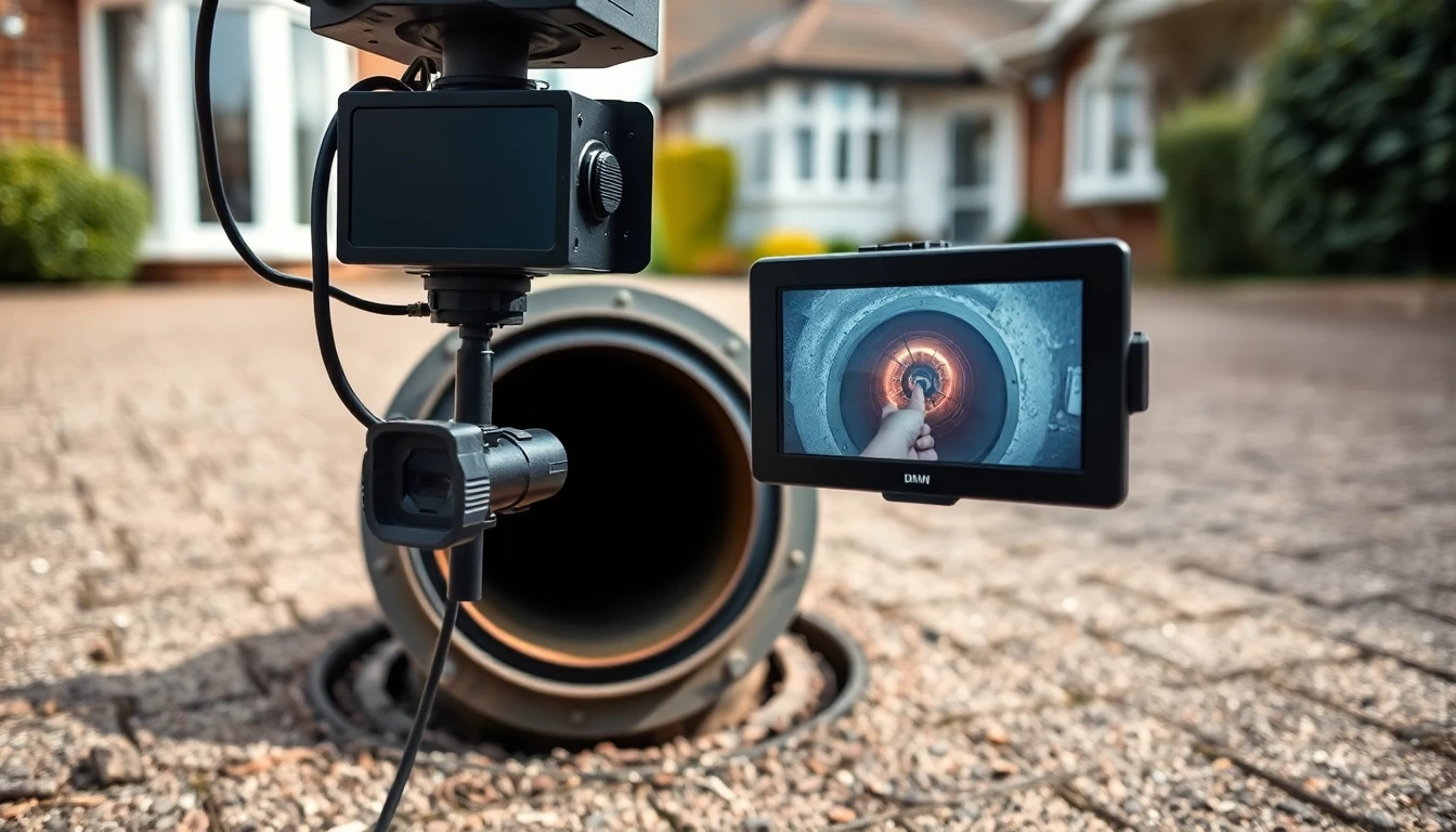 CCTV Drain Surveys in Sidmouth, Devon