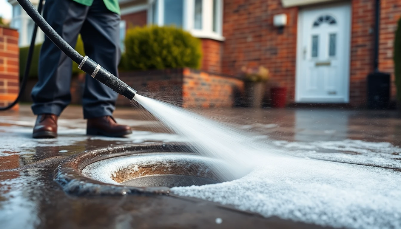 Drain Jetting in Sidmouth, Devon