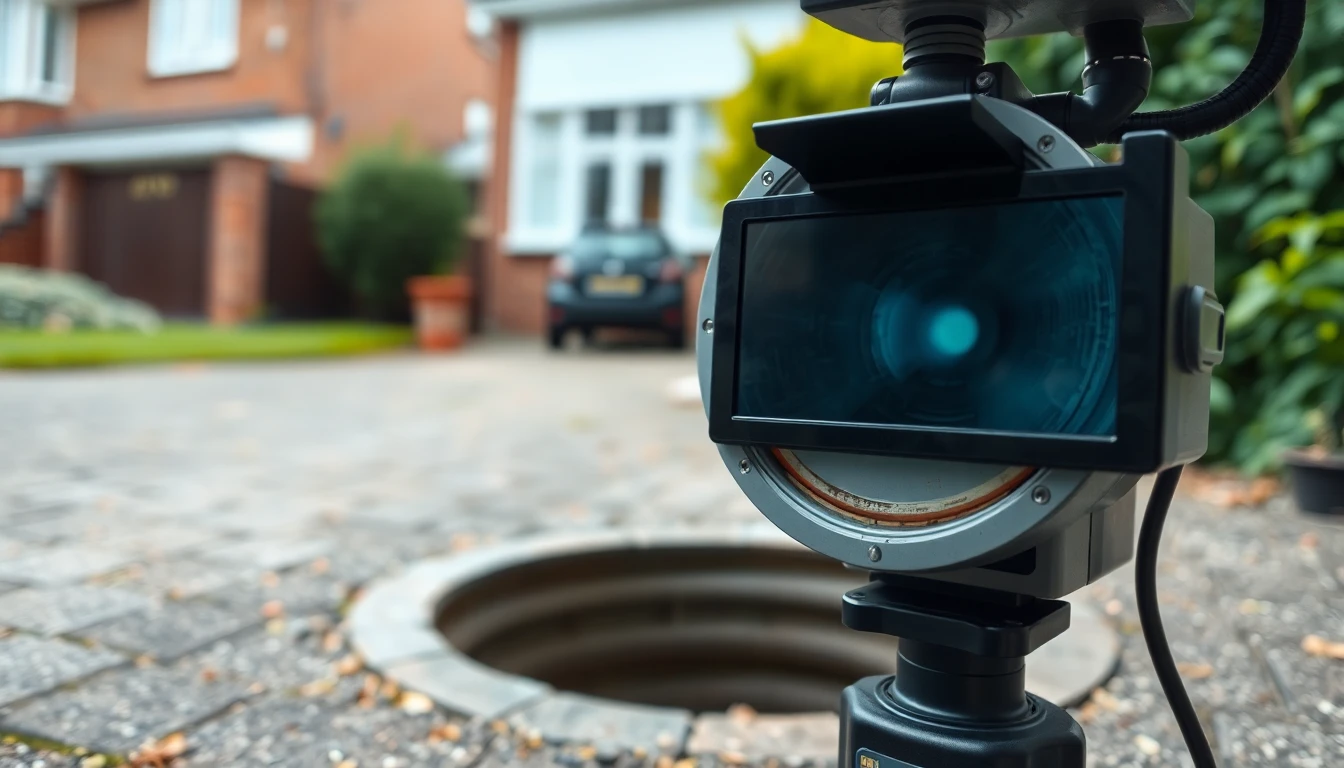 CCTV Drain Surveys in Tiverton, Devon
