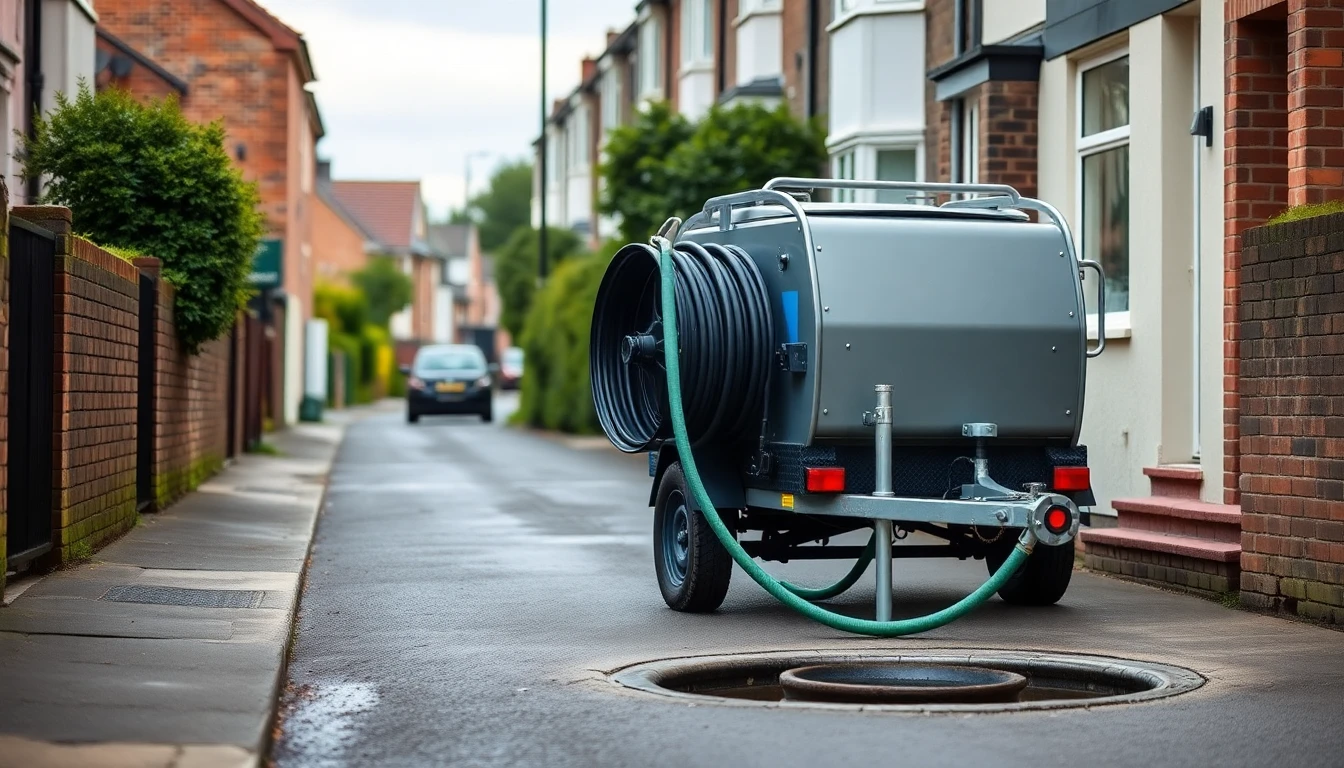 Domestic Drain Jetting in Exeter, Devon